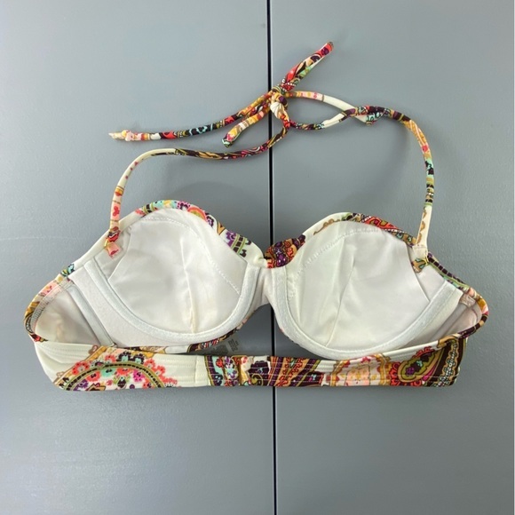Victoria’s Secret boho paisley print bikini top, 34A - Picture 4 of 13